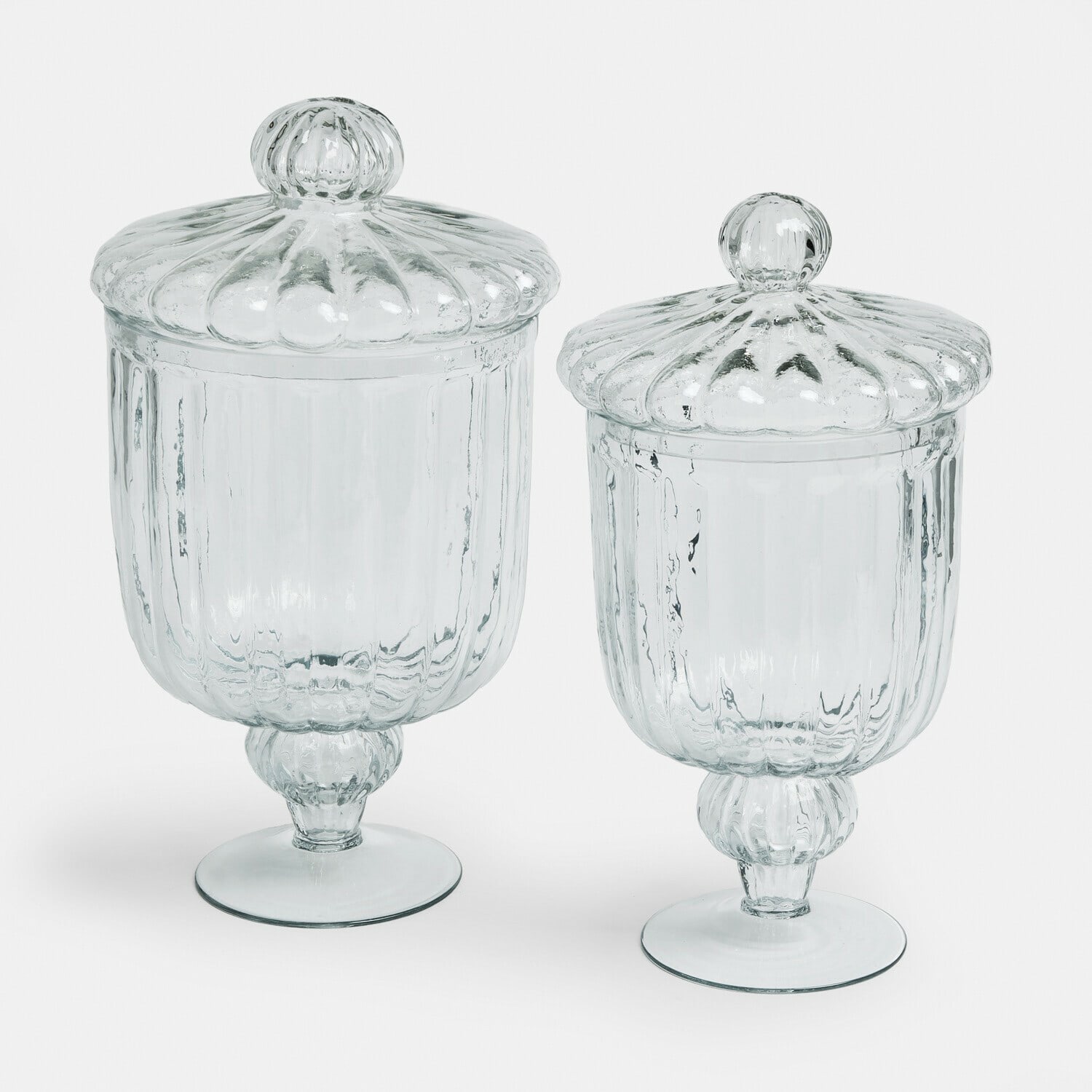 Glazen pot set van 2 Mélomiane