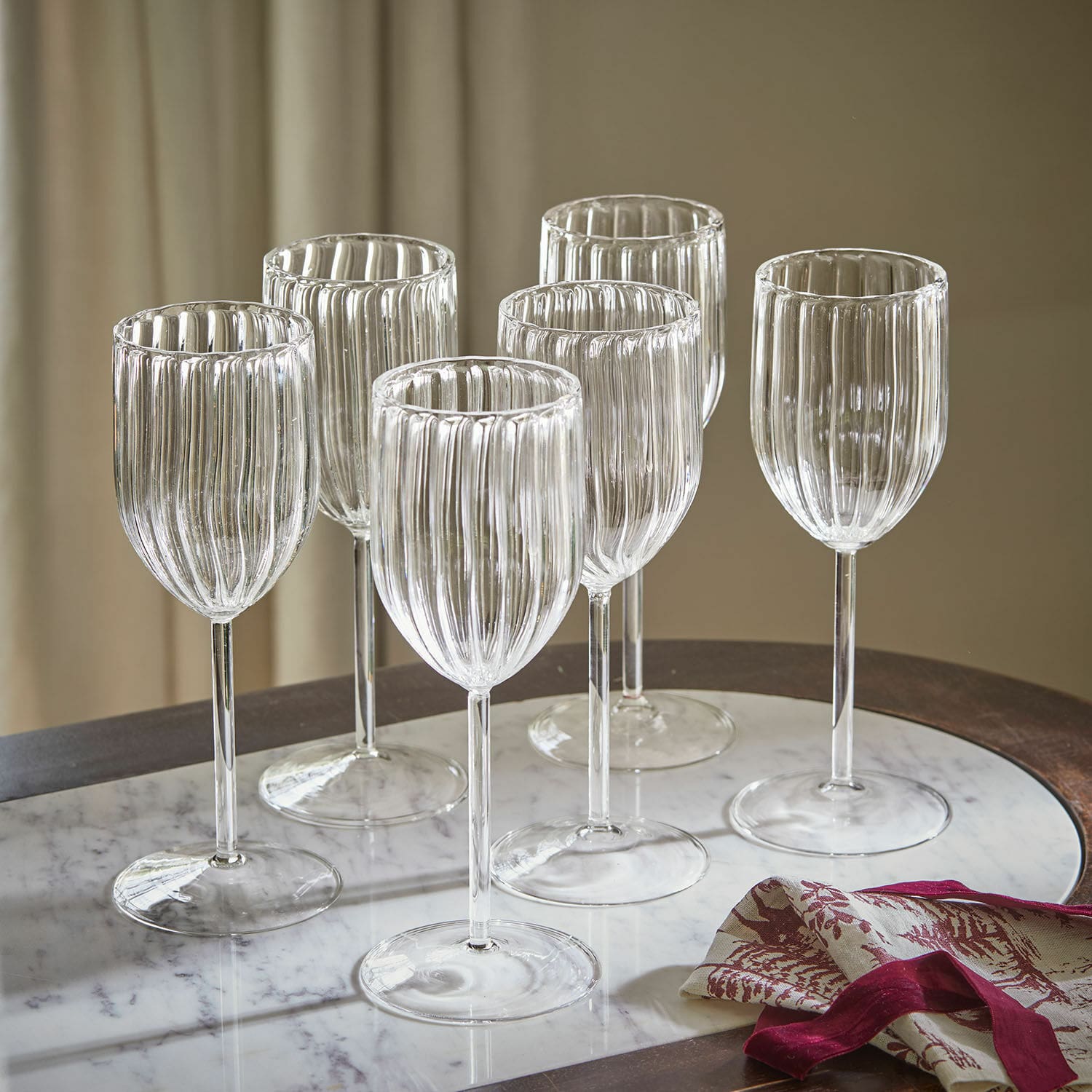 Glas set van 6 Bavella