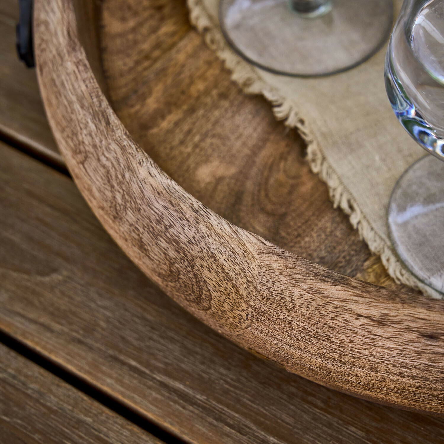 Lot de 2 plateaux Arémont