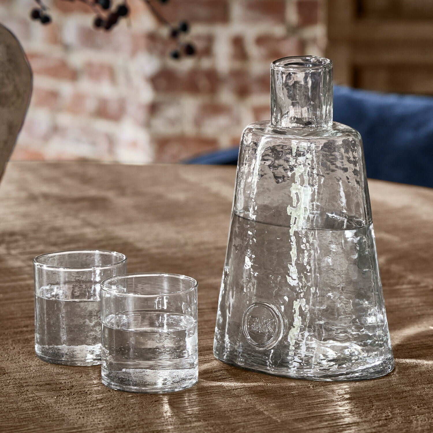 Karaf met glas set van 3 Elanisa Karaf met glas set van 3 Elanisa
