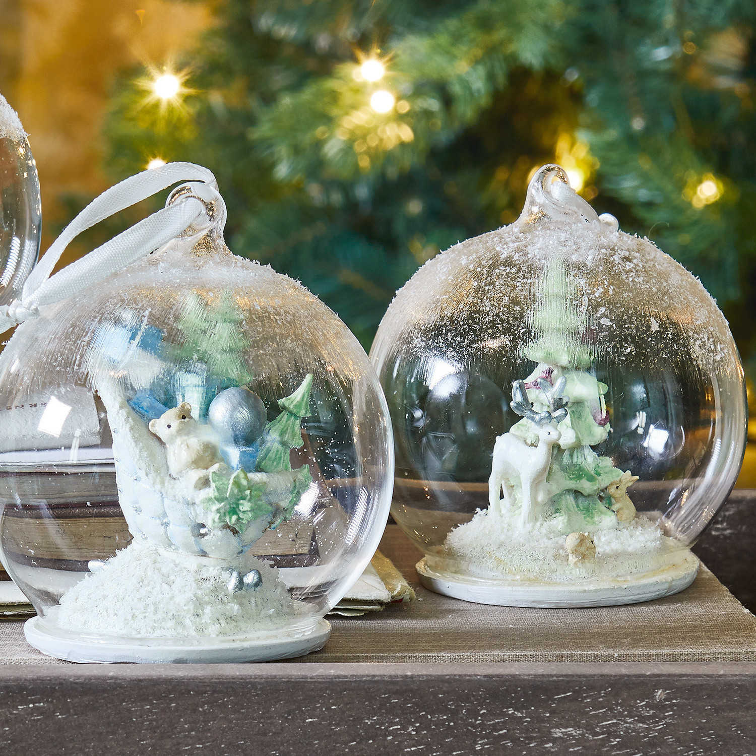 Kerstversiering set van 3 Winterland