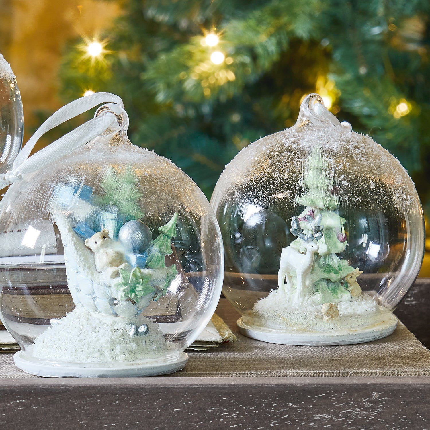 Kerstversiering set van 3 Winterland