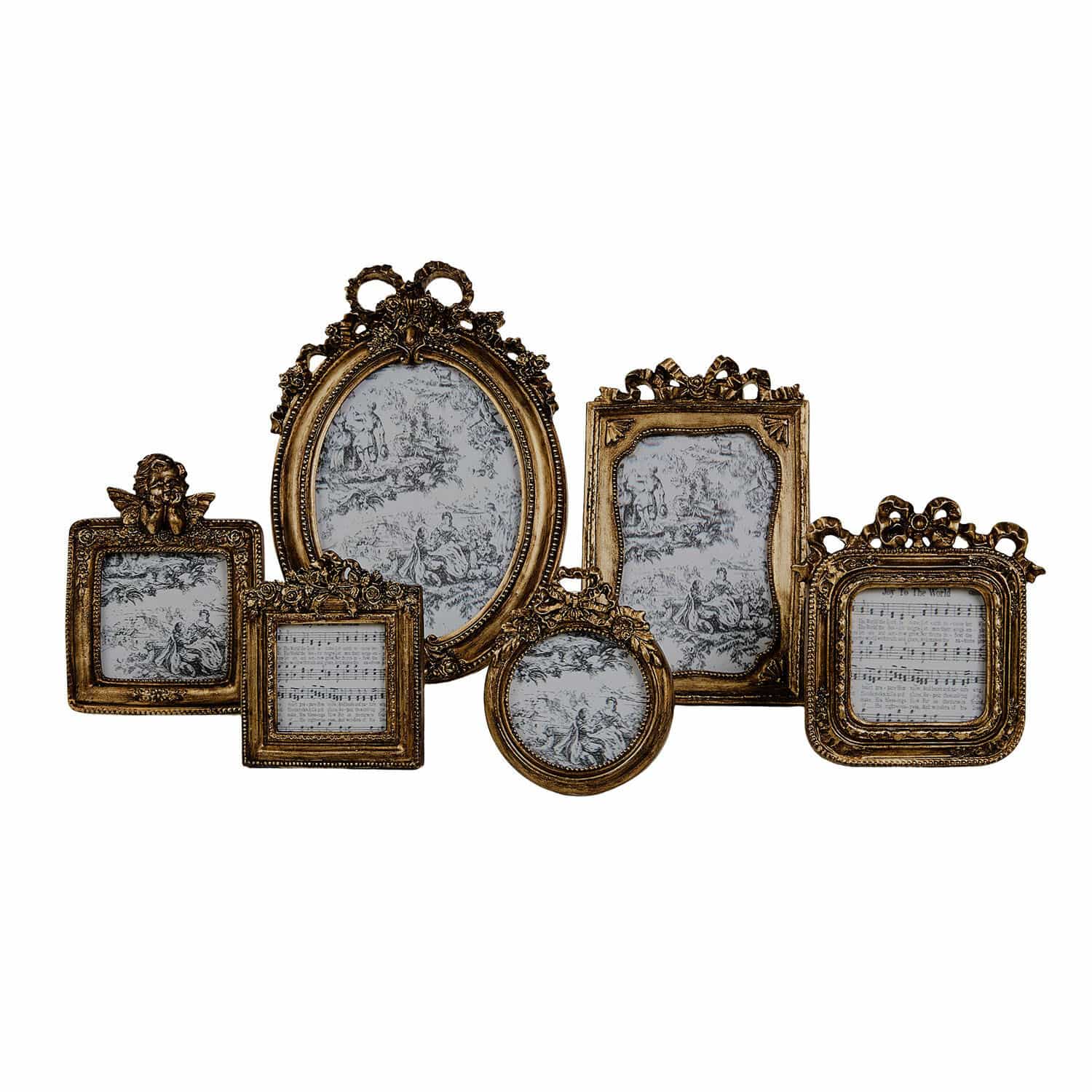 Lot de 6 cadres photo Fiordano