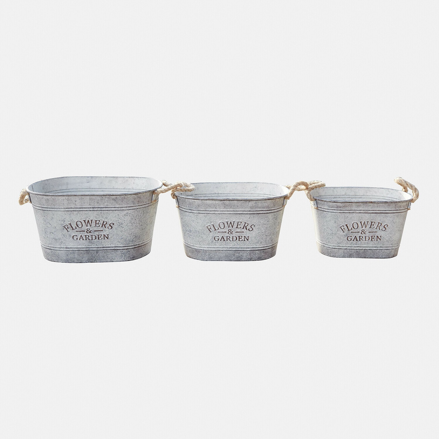 Lot de 3 cache-pots Merrin