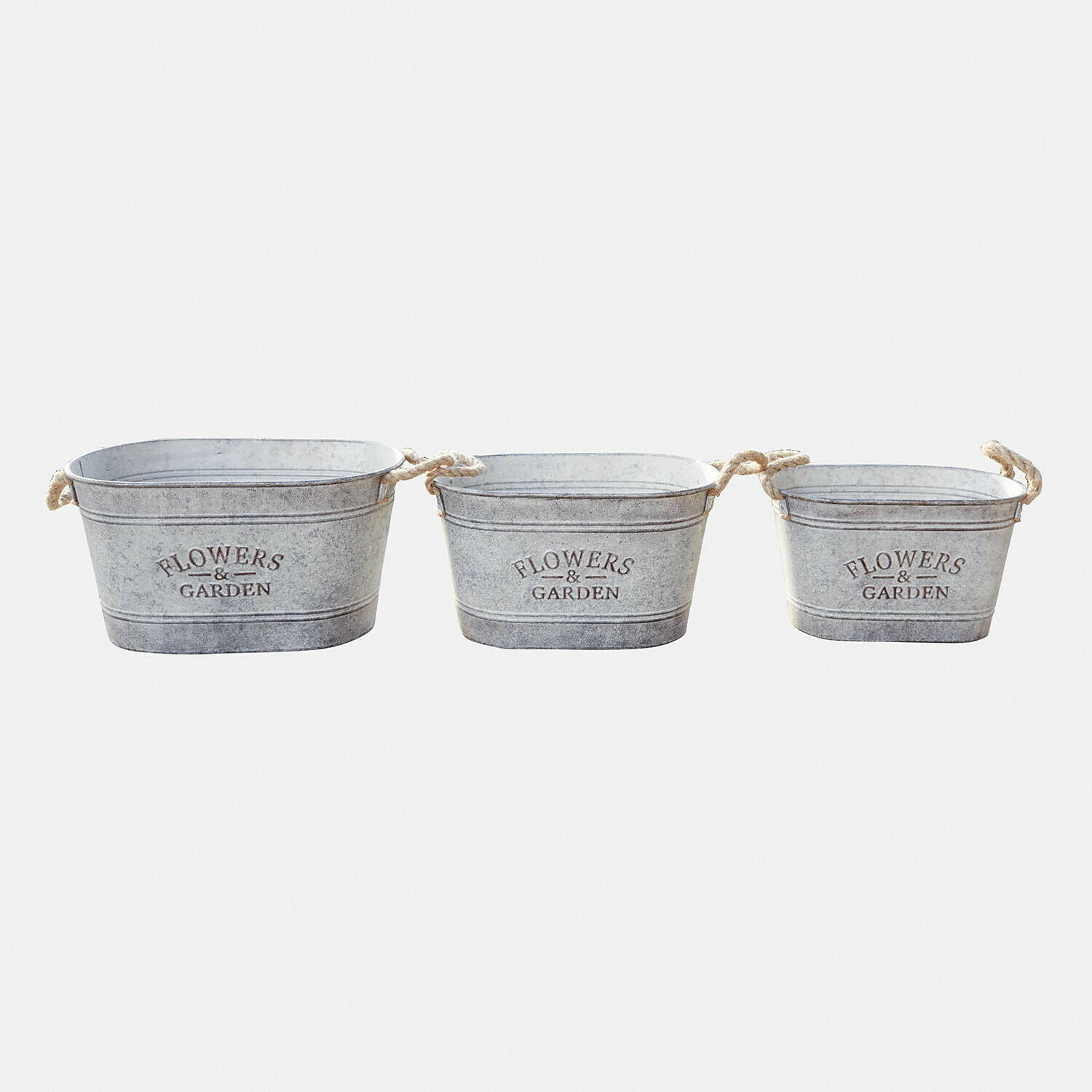 Lot de 3 cache-pots Merrin