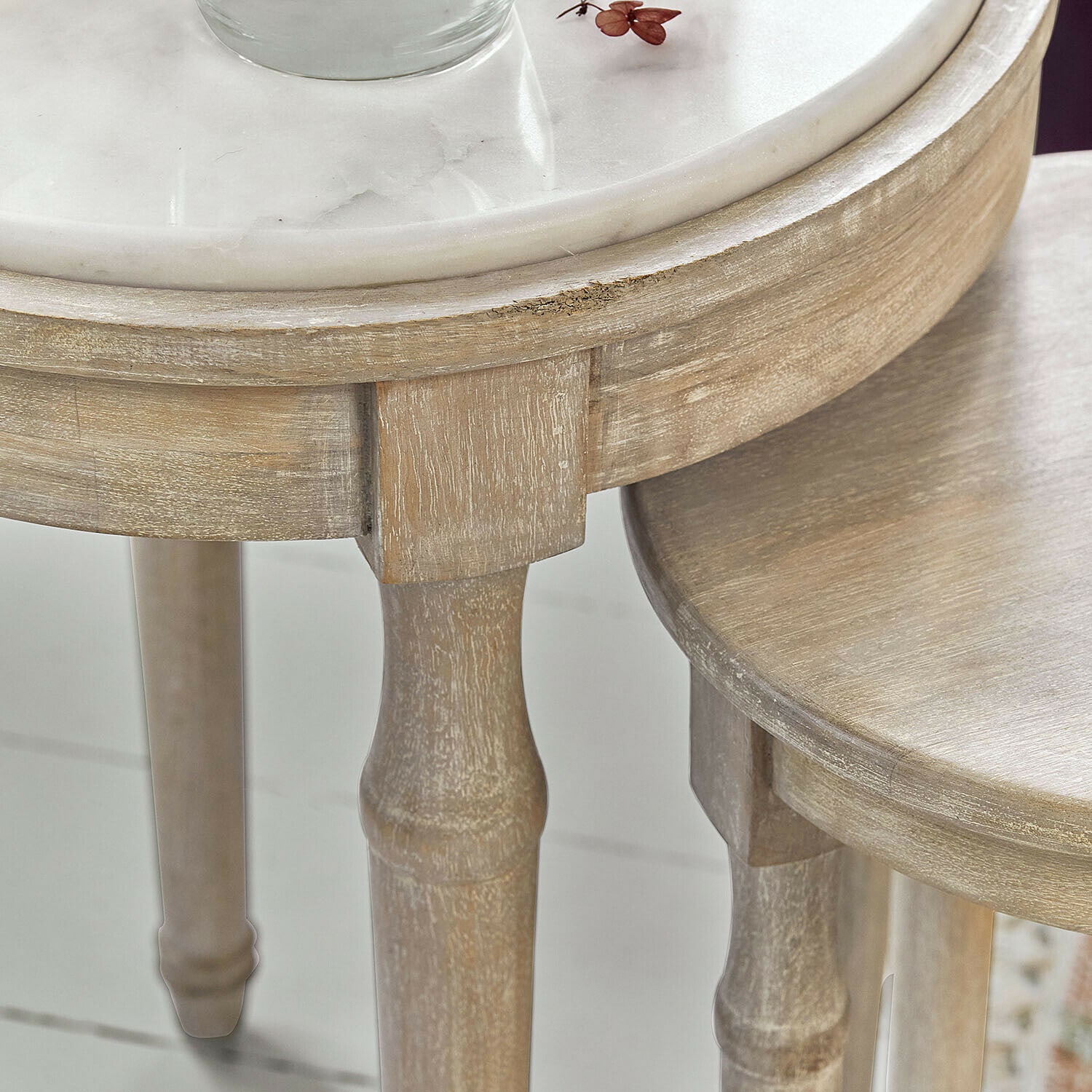 Bijzettafeltje set van 2 Camélune