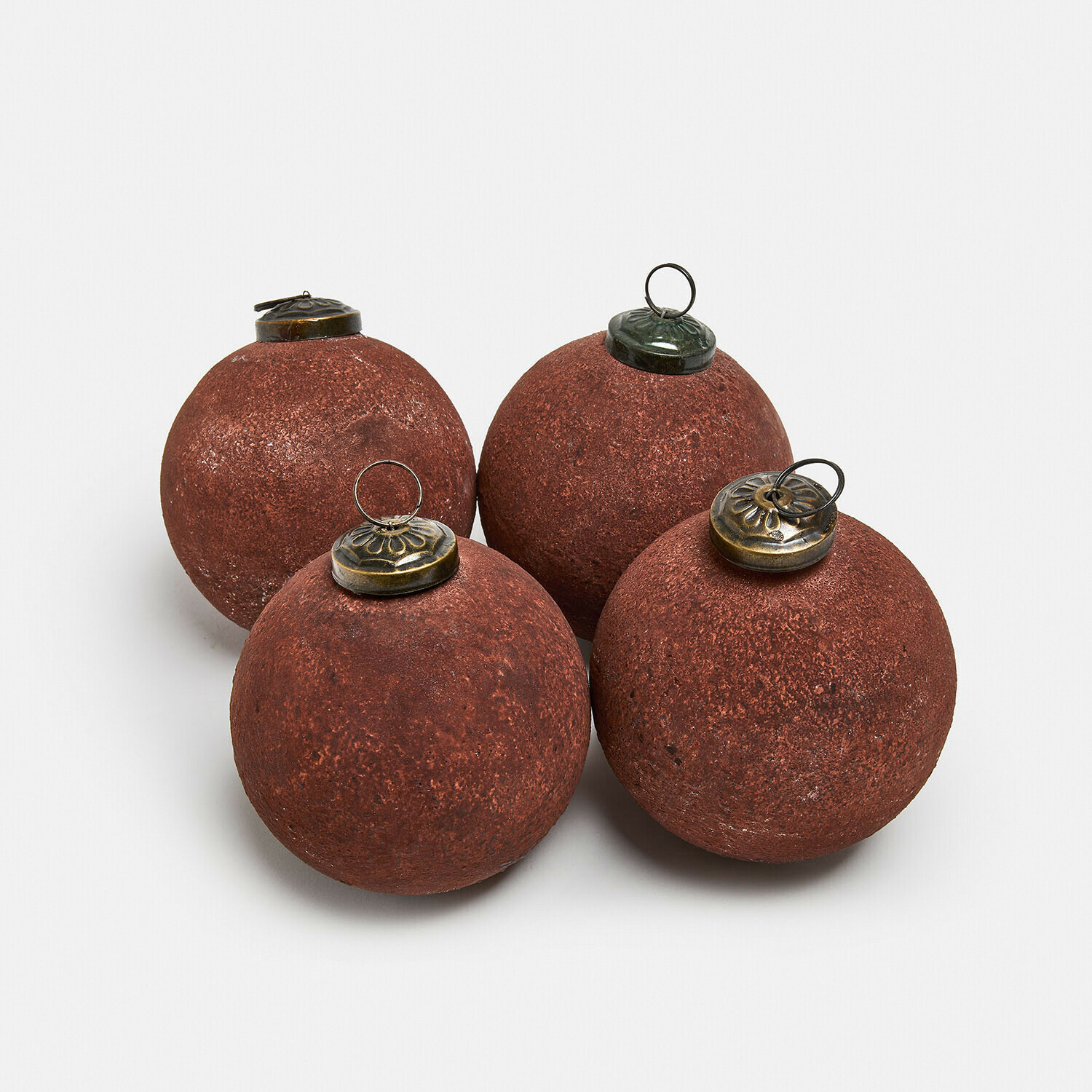 Lot de 4 boules de Noël Pirovella Lot de 4 boules de Noël Pirovella