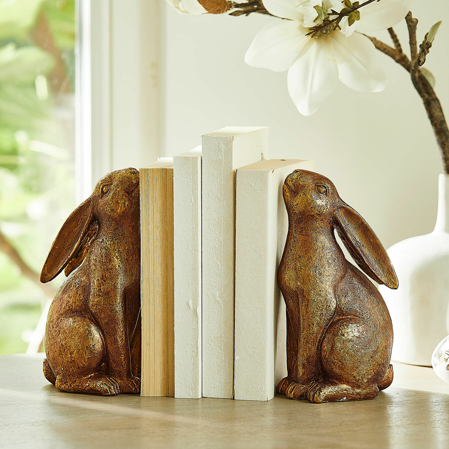 Lot de 2 serre-livres Turexil