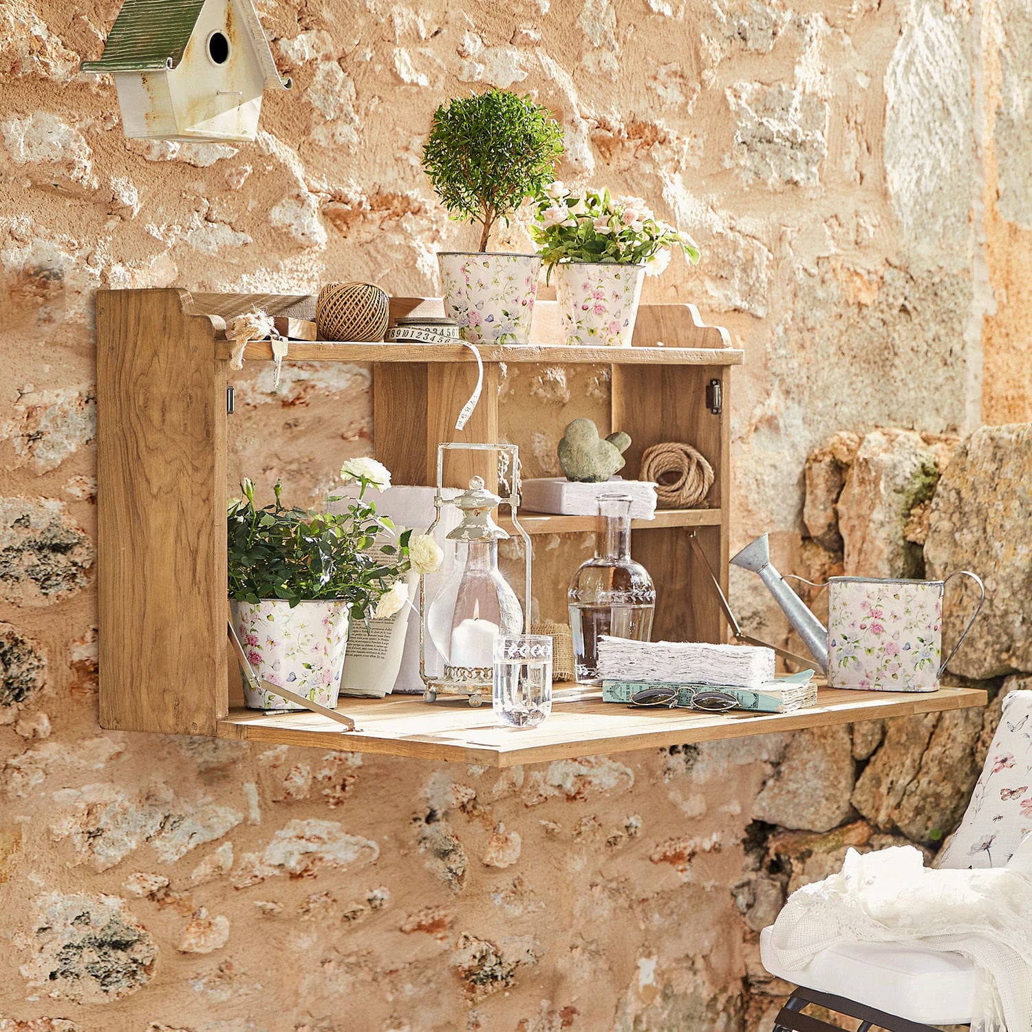 Table pliante murale Louanne