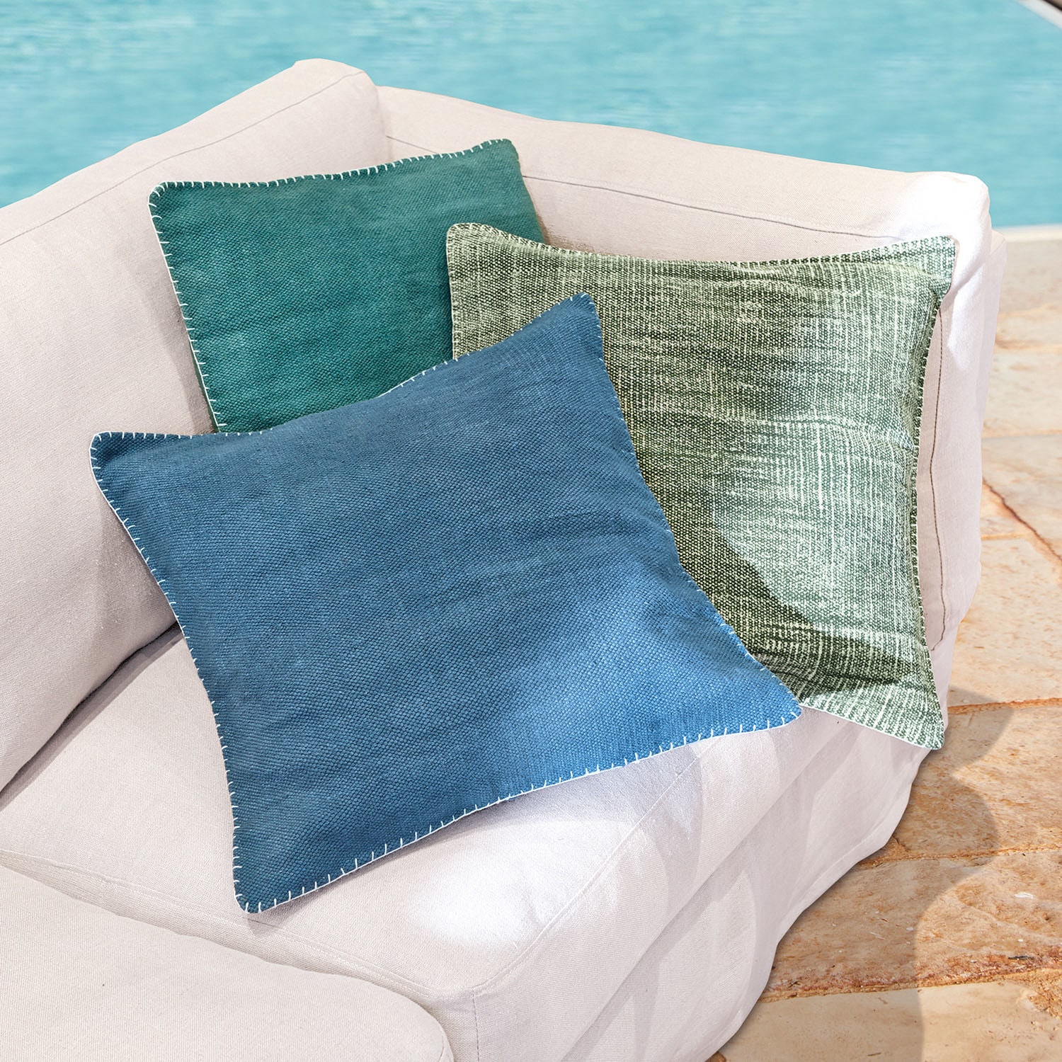 Lot de 3 housses de coussins Helvin