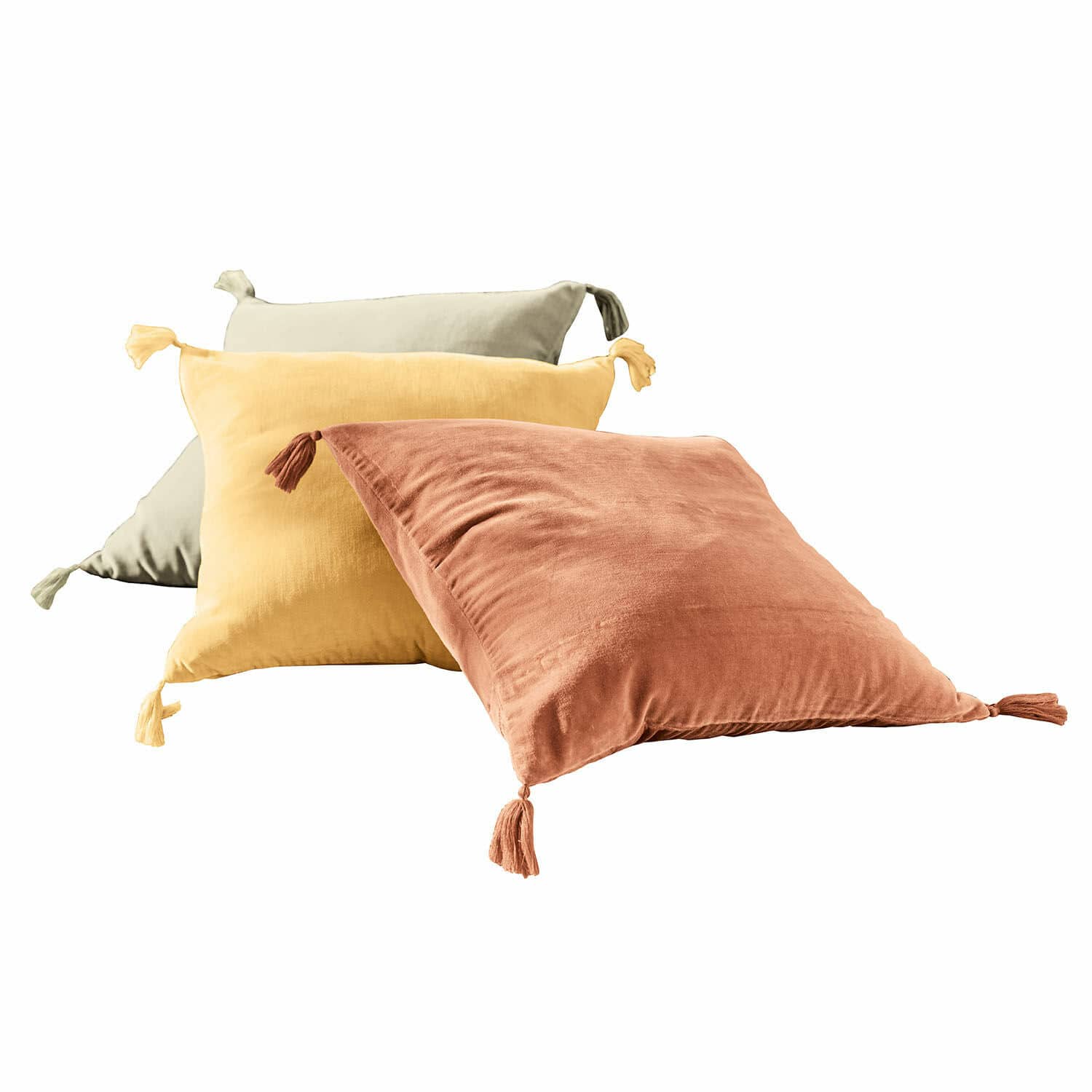 Lot de 3 housses de coussins Bedir