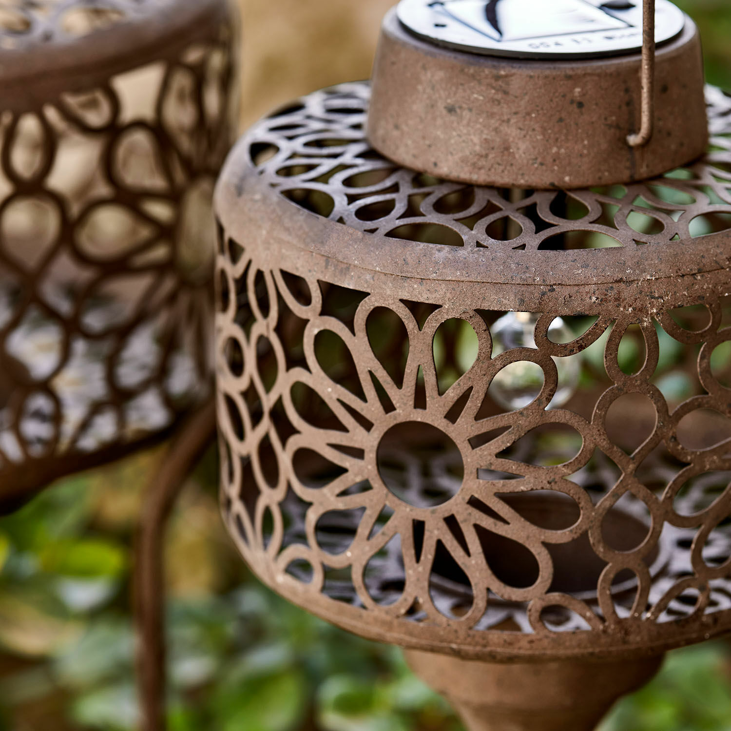 Lot de 2 lanternes solaires Robelline