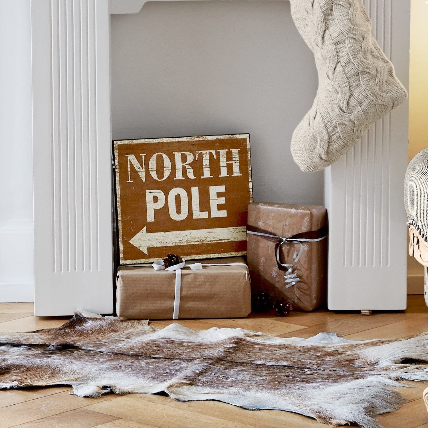 Panneau décoratif North Pole