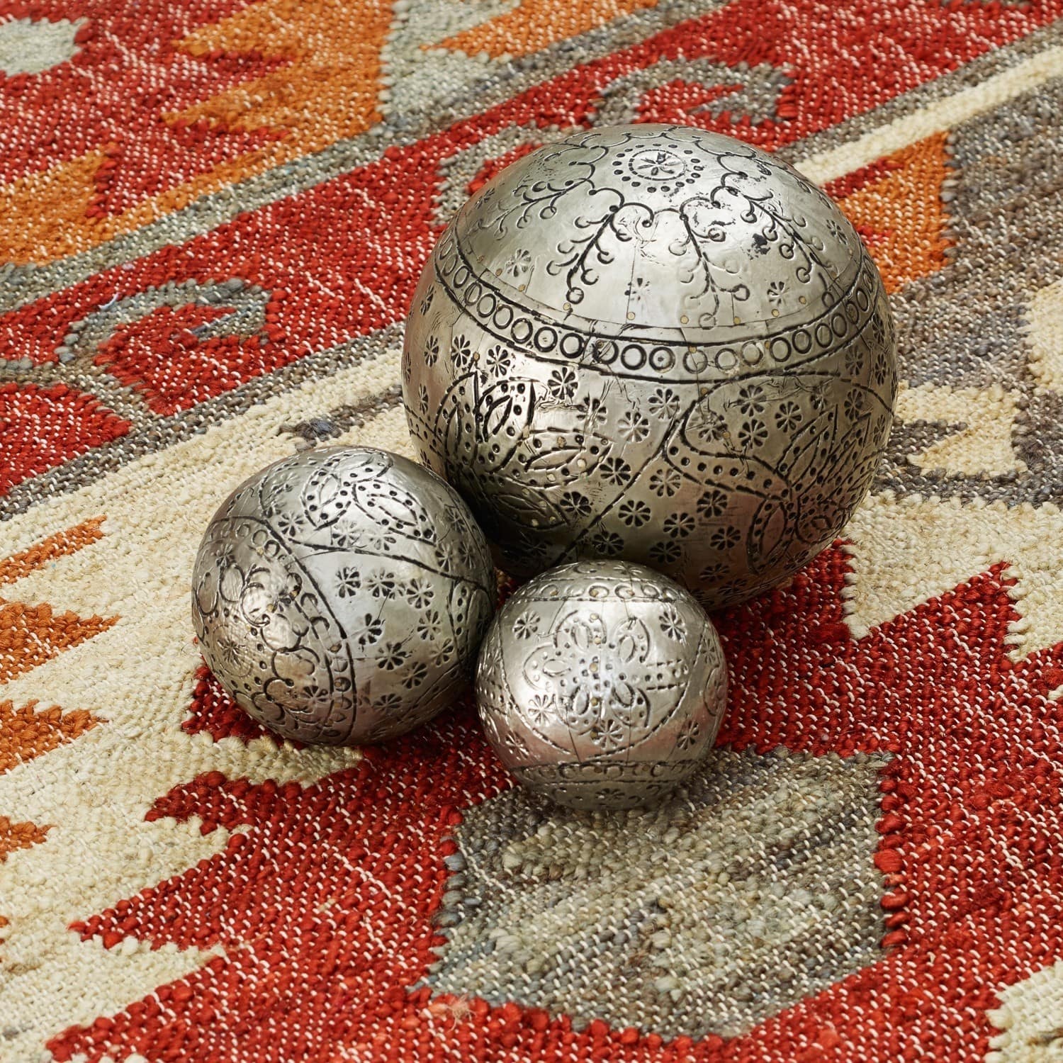 Lot de 3 boules décoratives Liezel