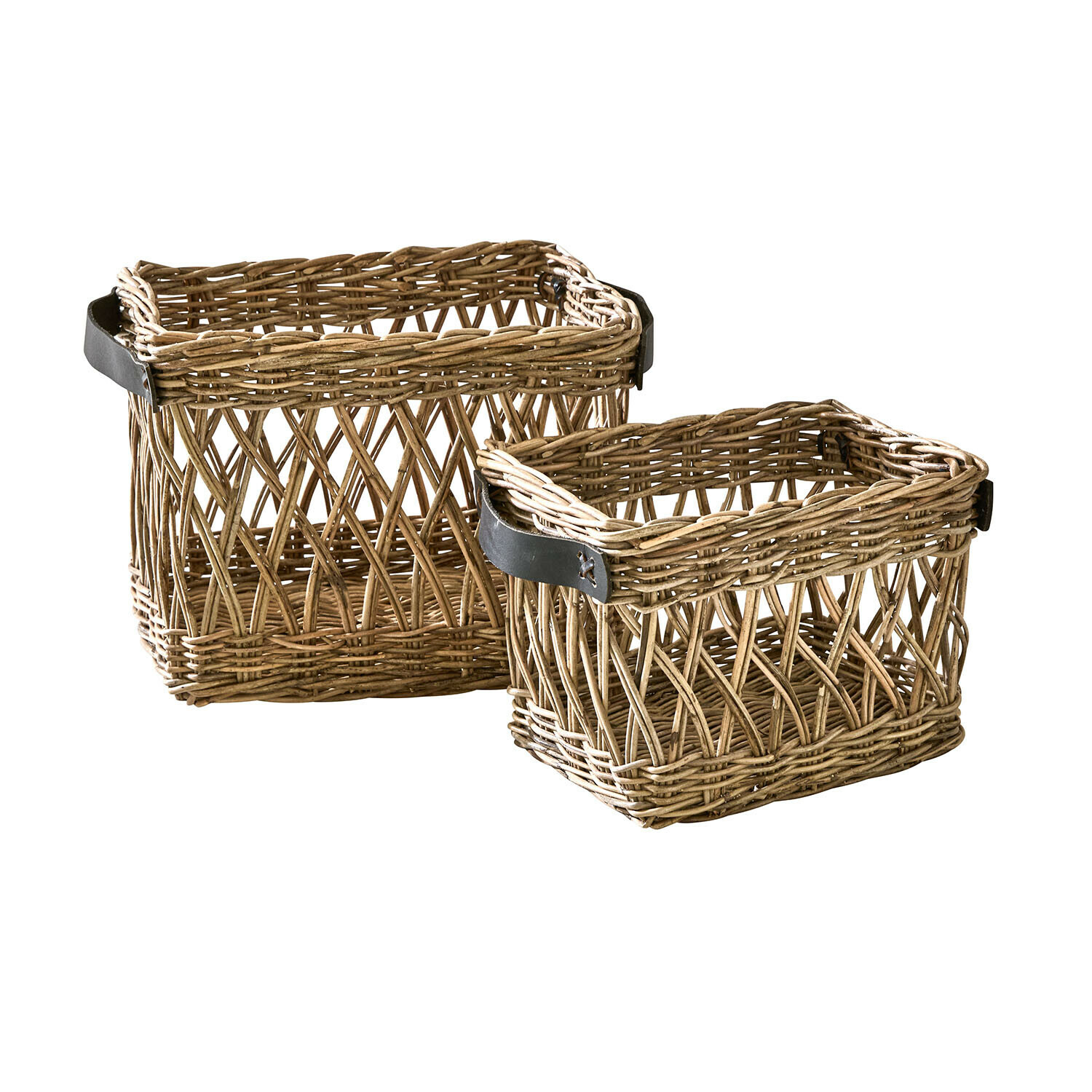 Lot de 2 corbeilles Lorviano