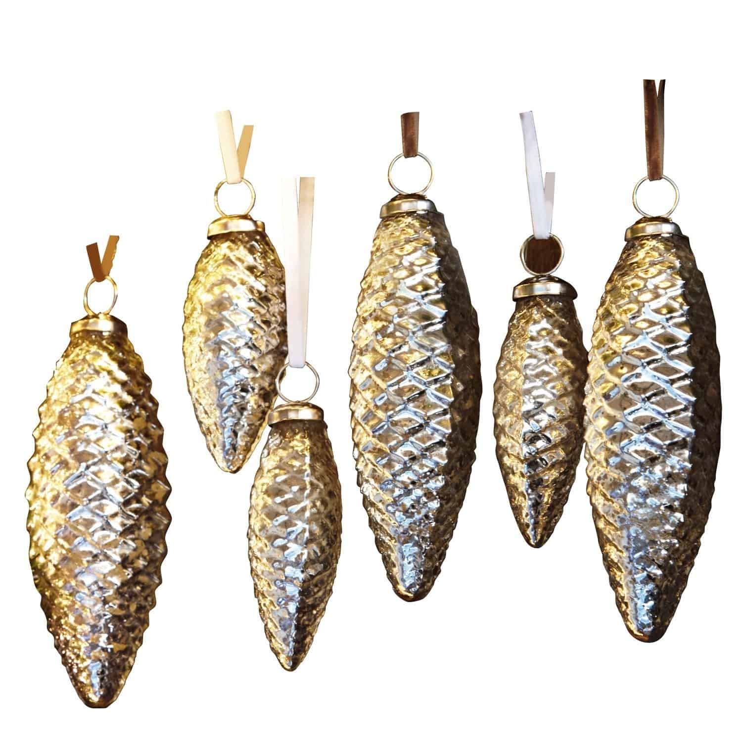 Lot de 6 décorations de Noël Bondon