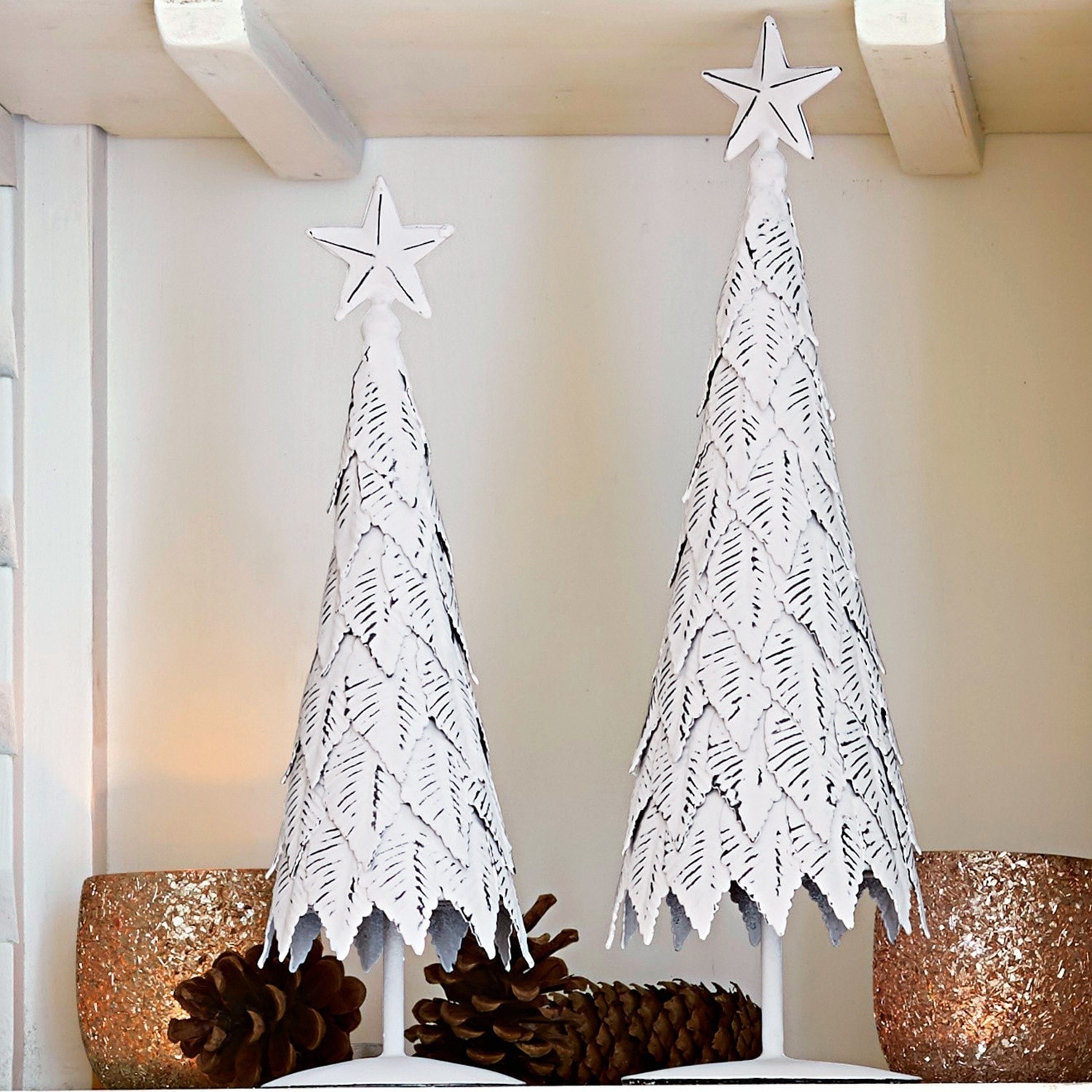 Lot de 2 décorations arbre Macé
