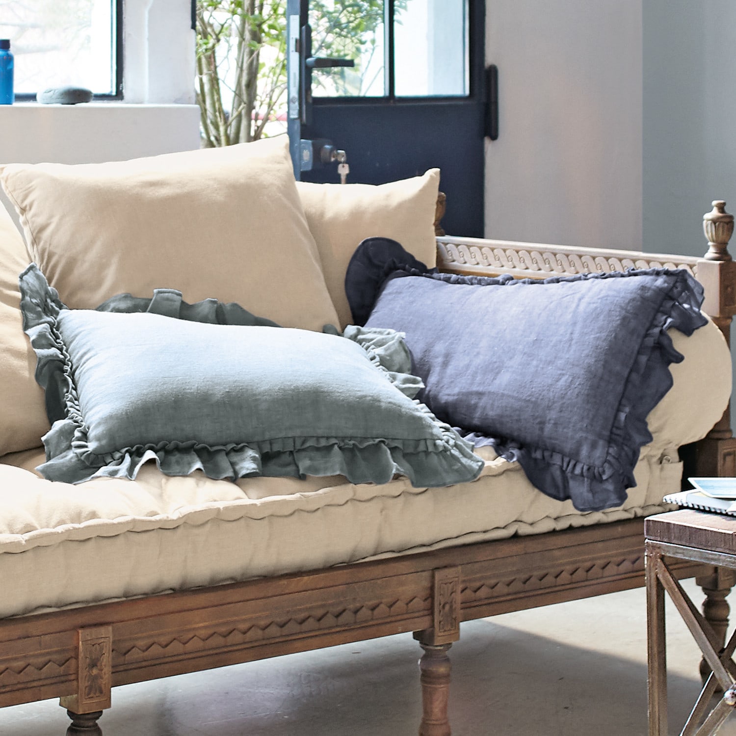 Lot de 2 coussins Maelys