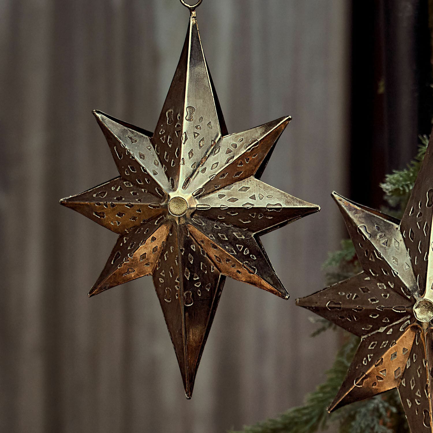 Lot de 4 décorations à suspendre Frizzano