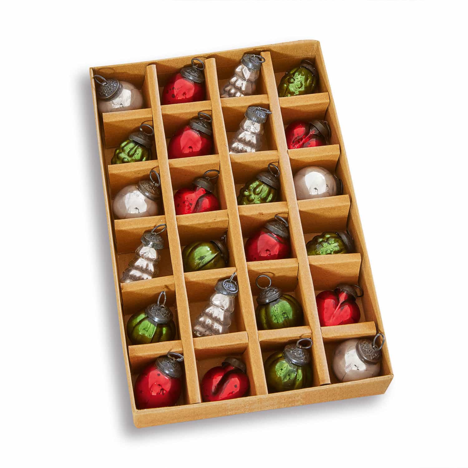 Lot de 24 boules de Noël Timur