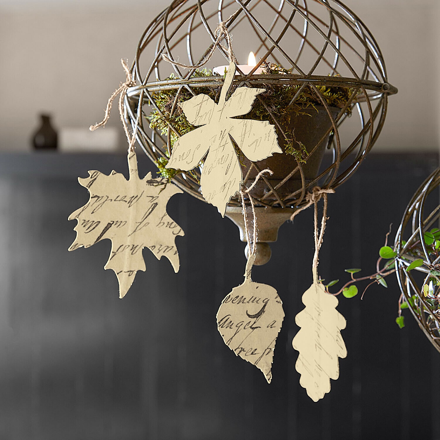 Hanger set van 4 Fleuriene
