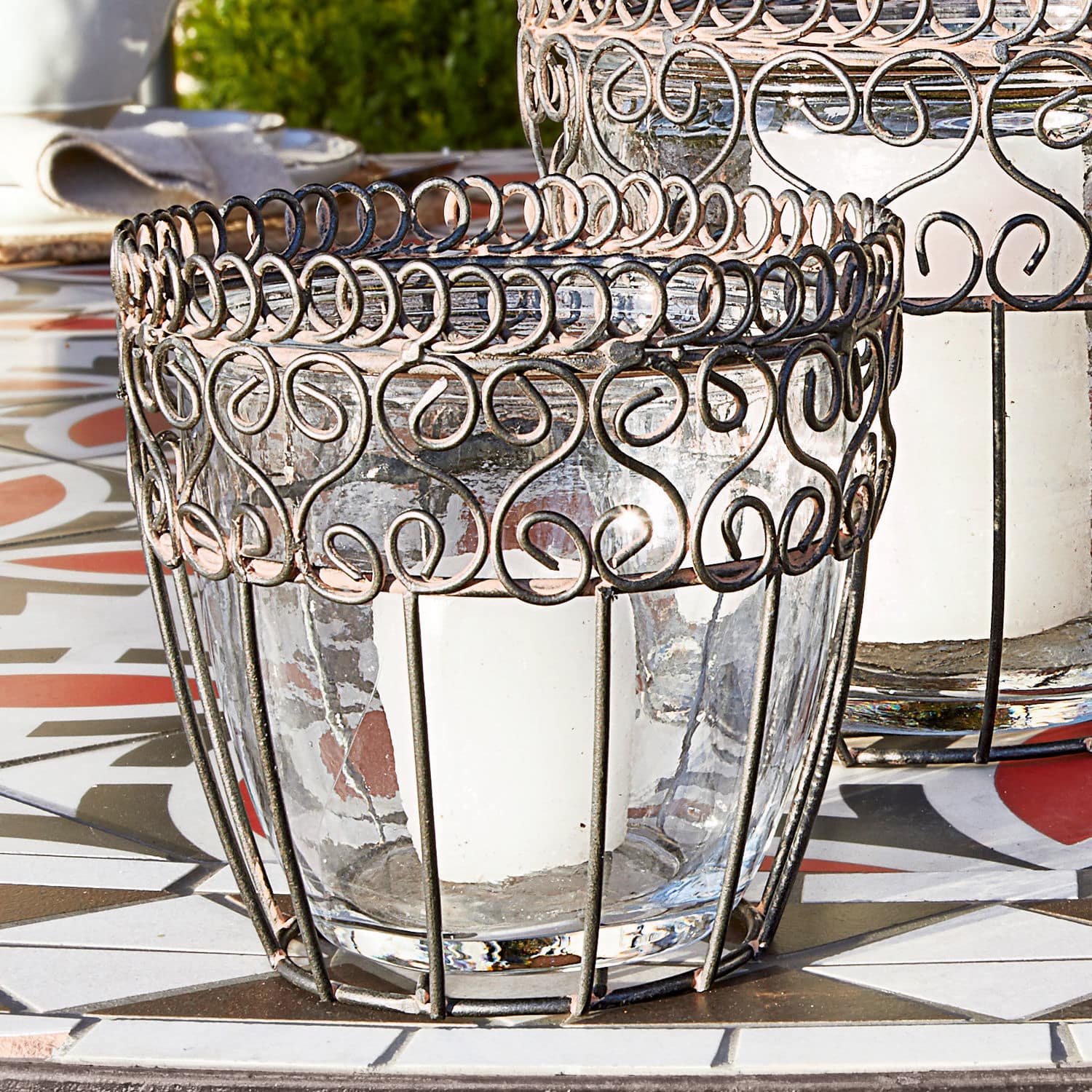 Lot de 3 photophores Soufia