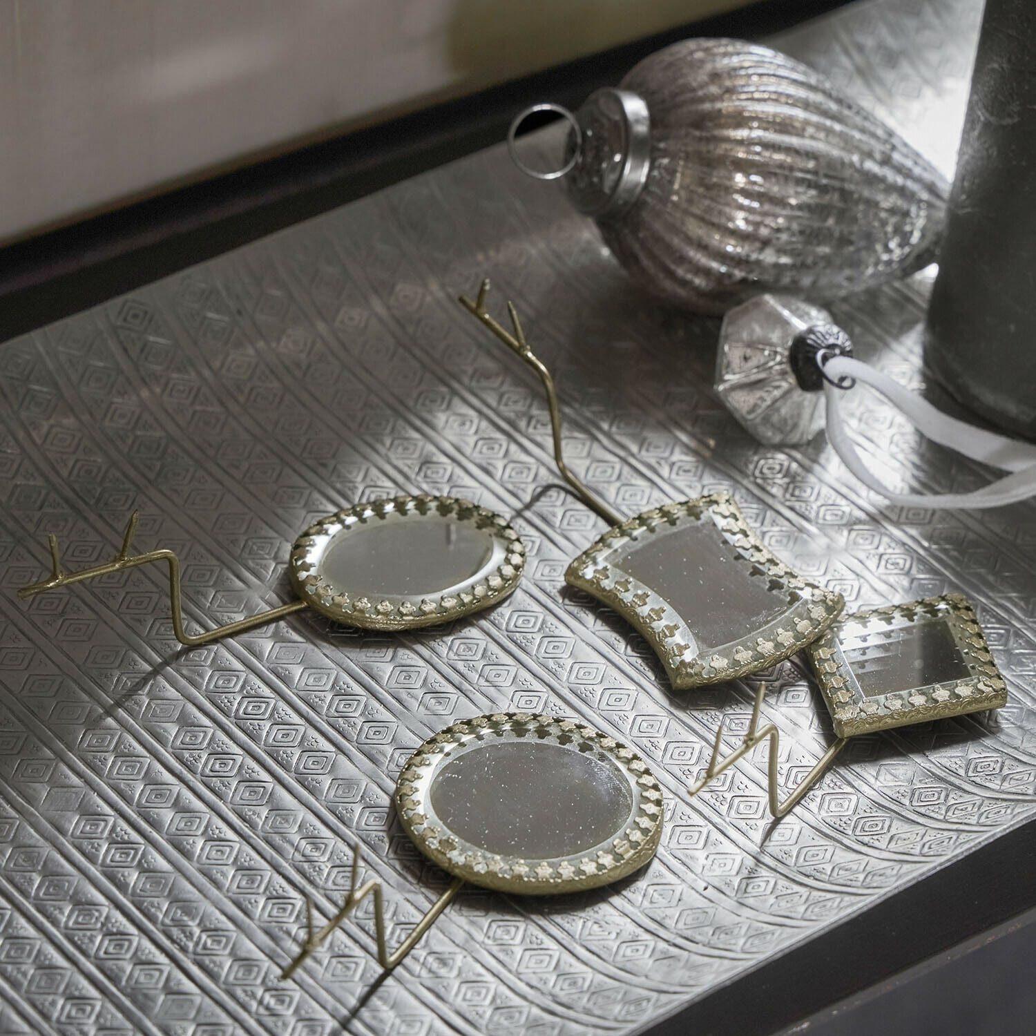 Kaarsenpin set van 4 Isadorra Kaarsenpin set van 4 Isadorra