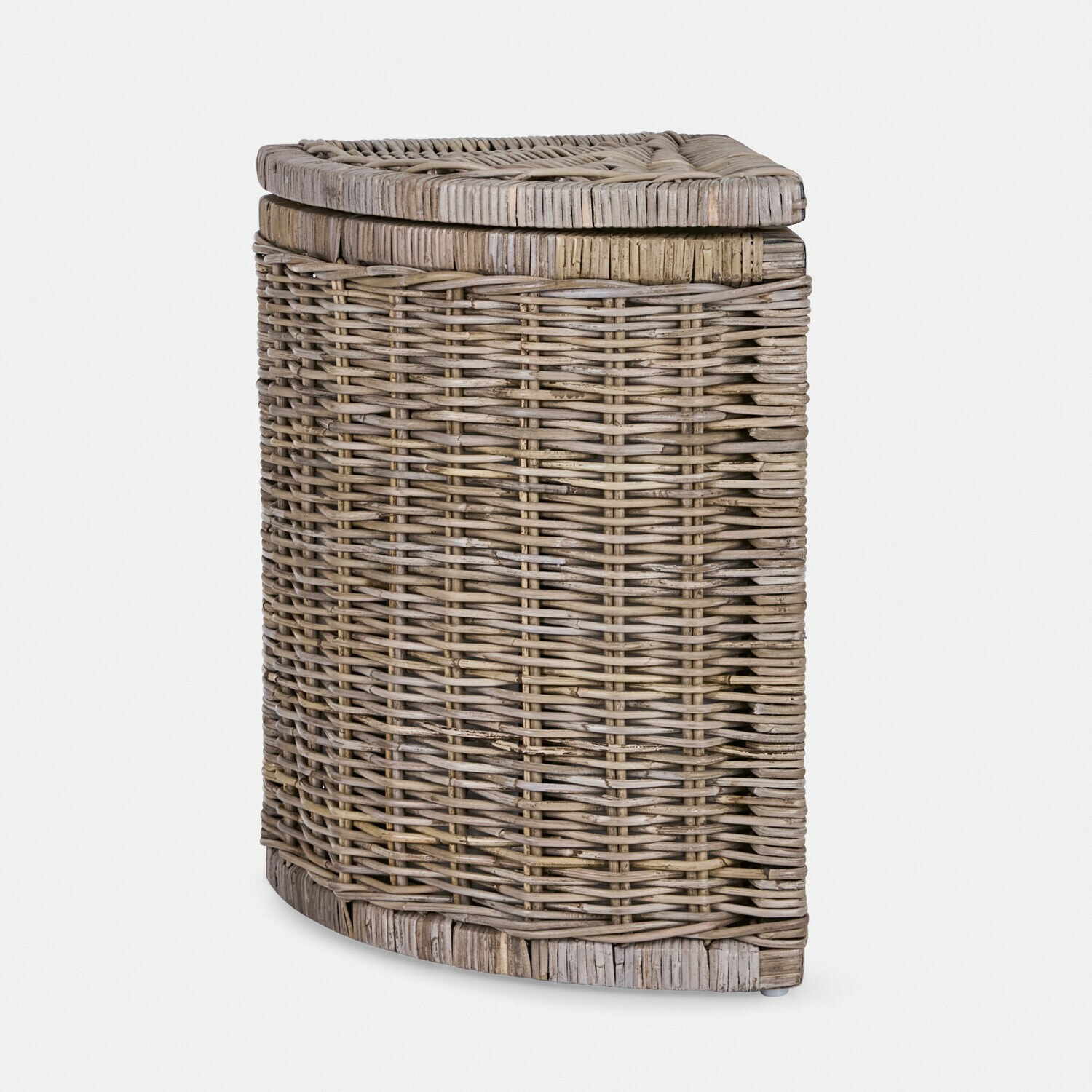 Panier Arnsøya Panier demi-cercle en rotin naturel pour rangement, design pratique et décoratif