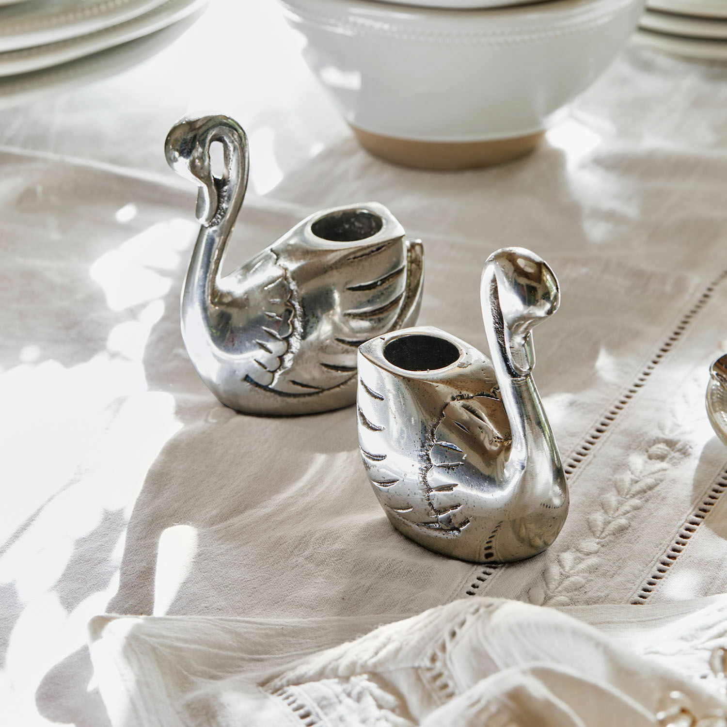 Lot de 2 bougeoirs Zaymara