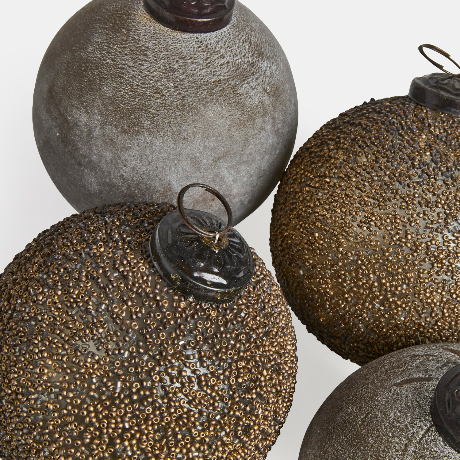 Lot de 4 boules de Noël Éloraine