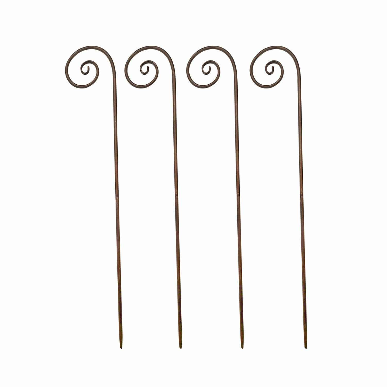 Lot de 4 piques de jardin Sornàs