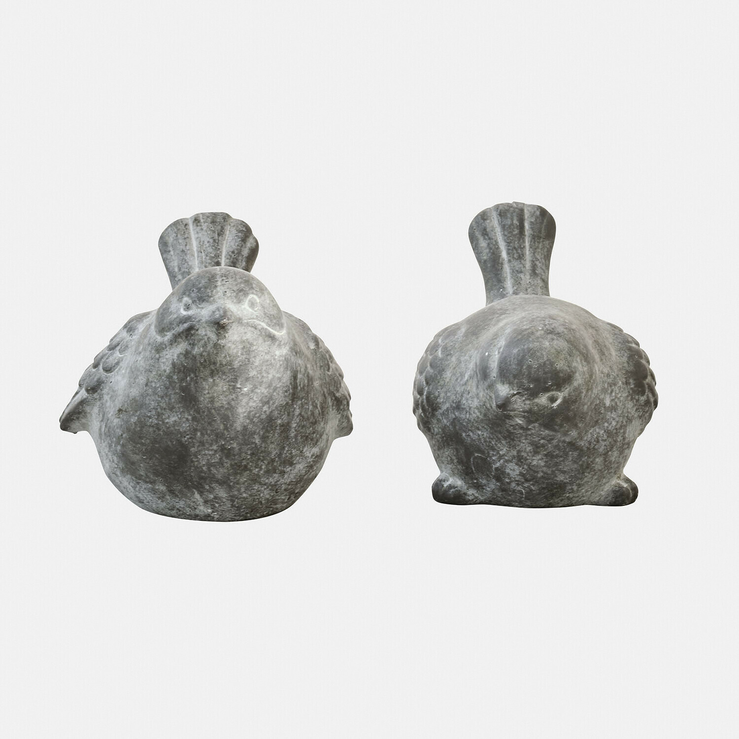 Lot de 2 oiseaux décoratifs Haldoríe