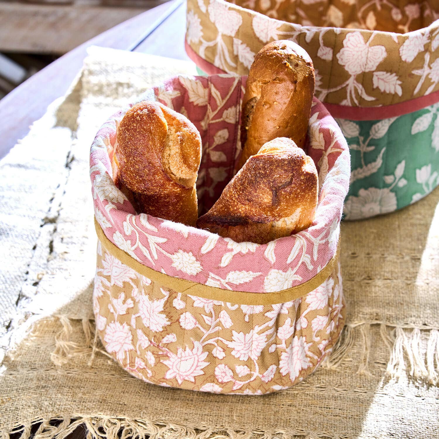 Mand set van 2 Fleuronnes