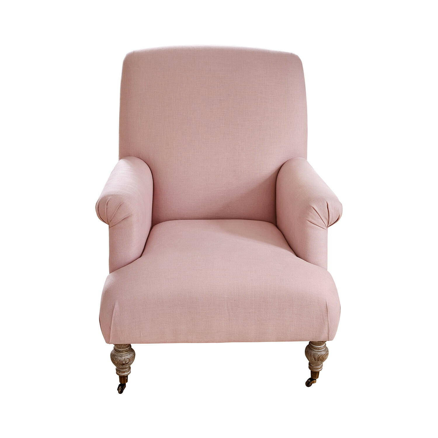 Fauteuil met hocker Rose de Lumière