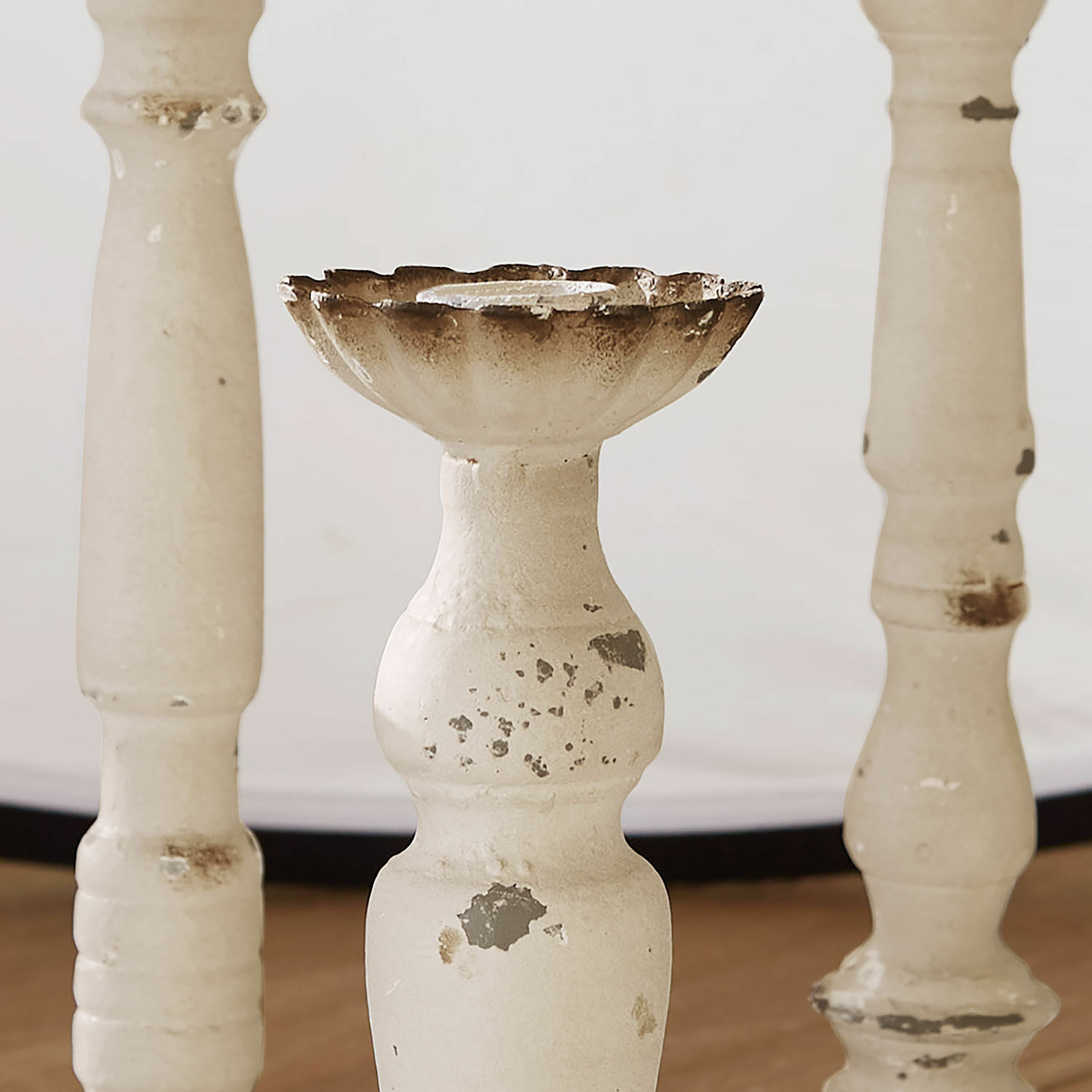 Lot de 6 bougeoirs Rivondelle