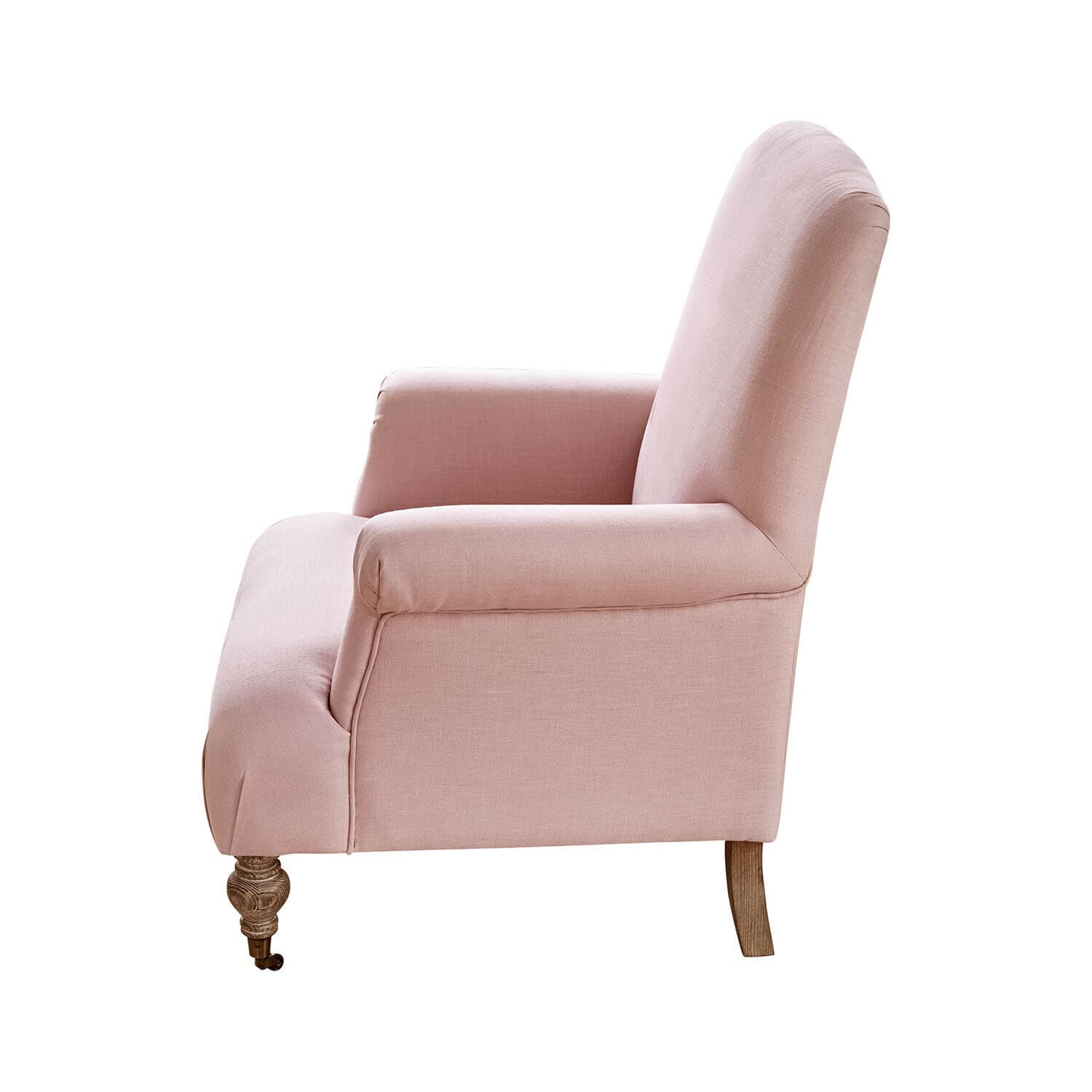 Fauteuil met hocker Rose de Lumière