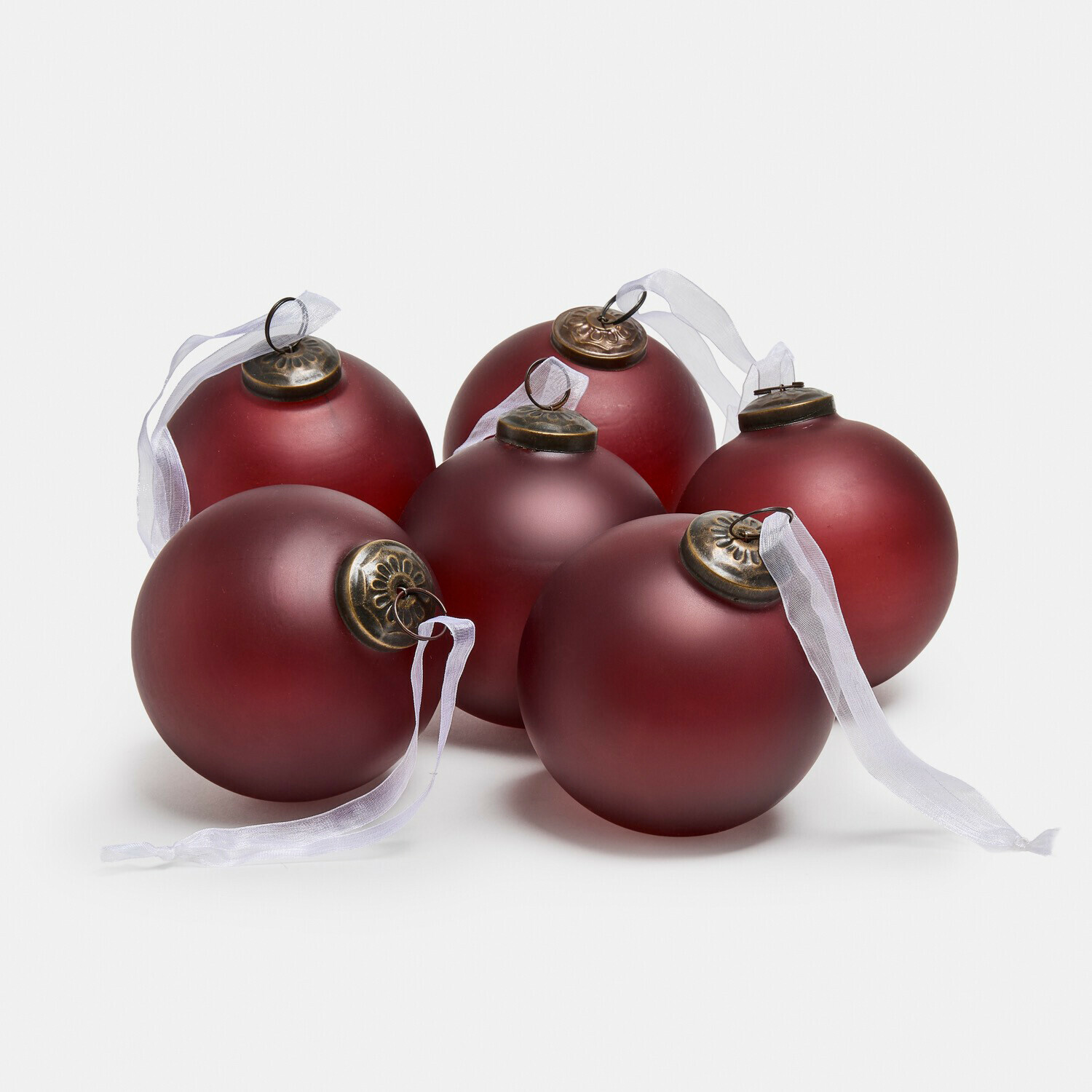 Kerstbal set van 6 Sephore