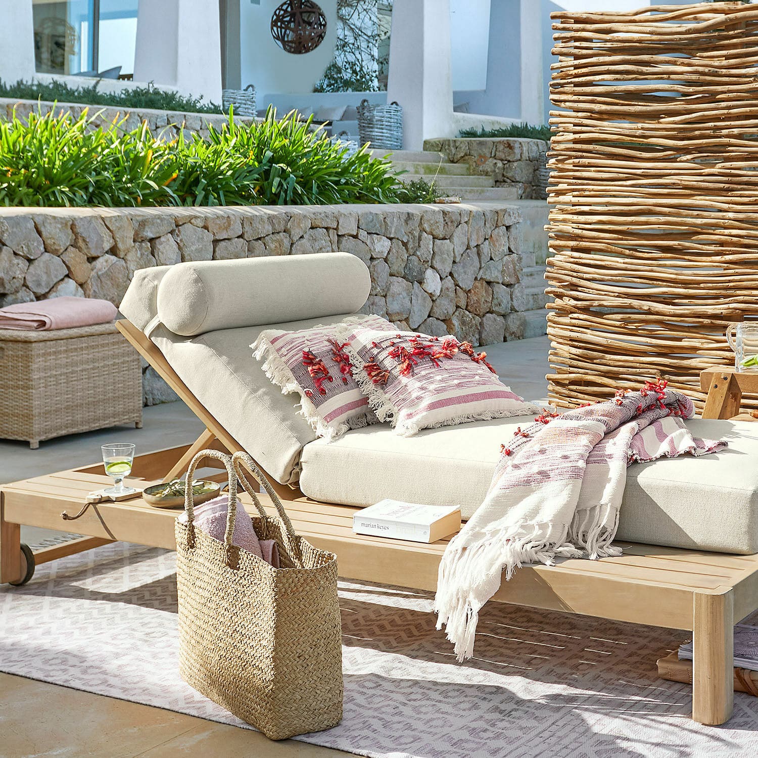 Lot de 2 housses de coussins Yazmira