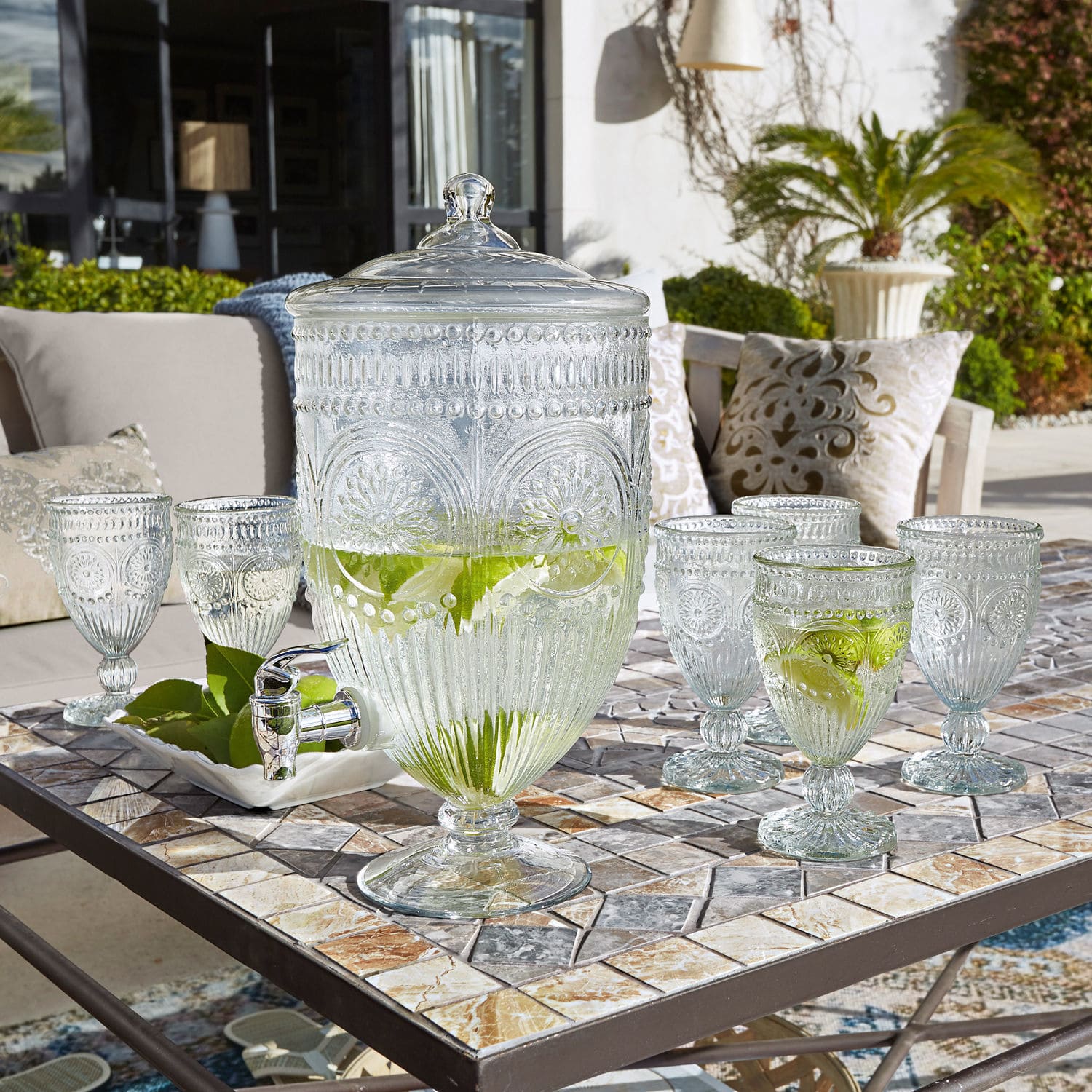 Lot de 6 verres Leatrice