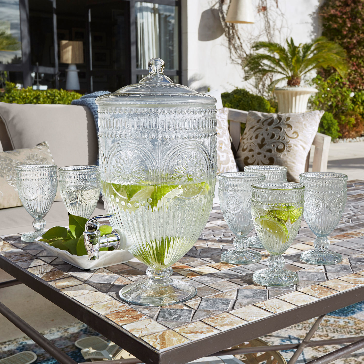 Lot de 6 verres Leatrice