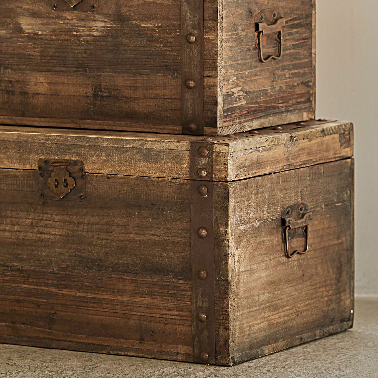 Lot de 2 malles Pratt