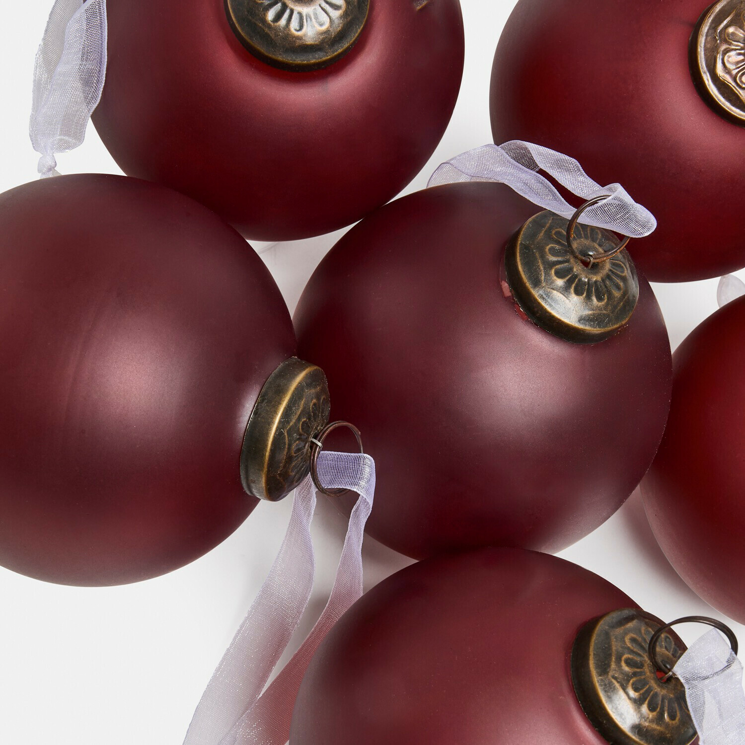 Kerstbal set van 6 Sephore