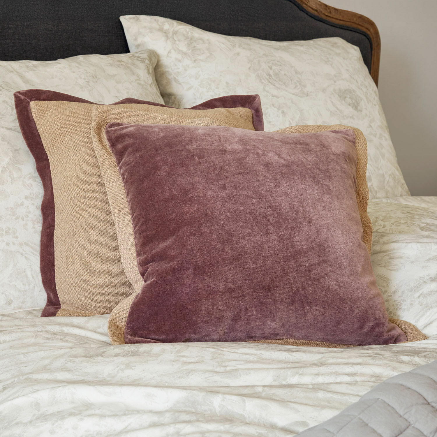 Lot de 2 housses de coussins Liréan