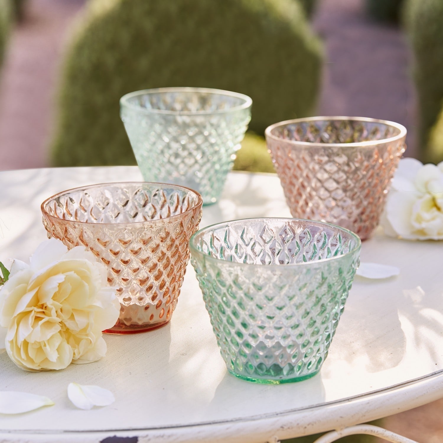 Windlicht set van 4 Celma