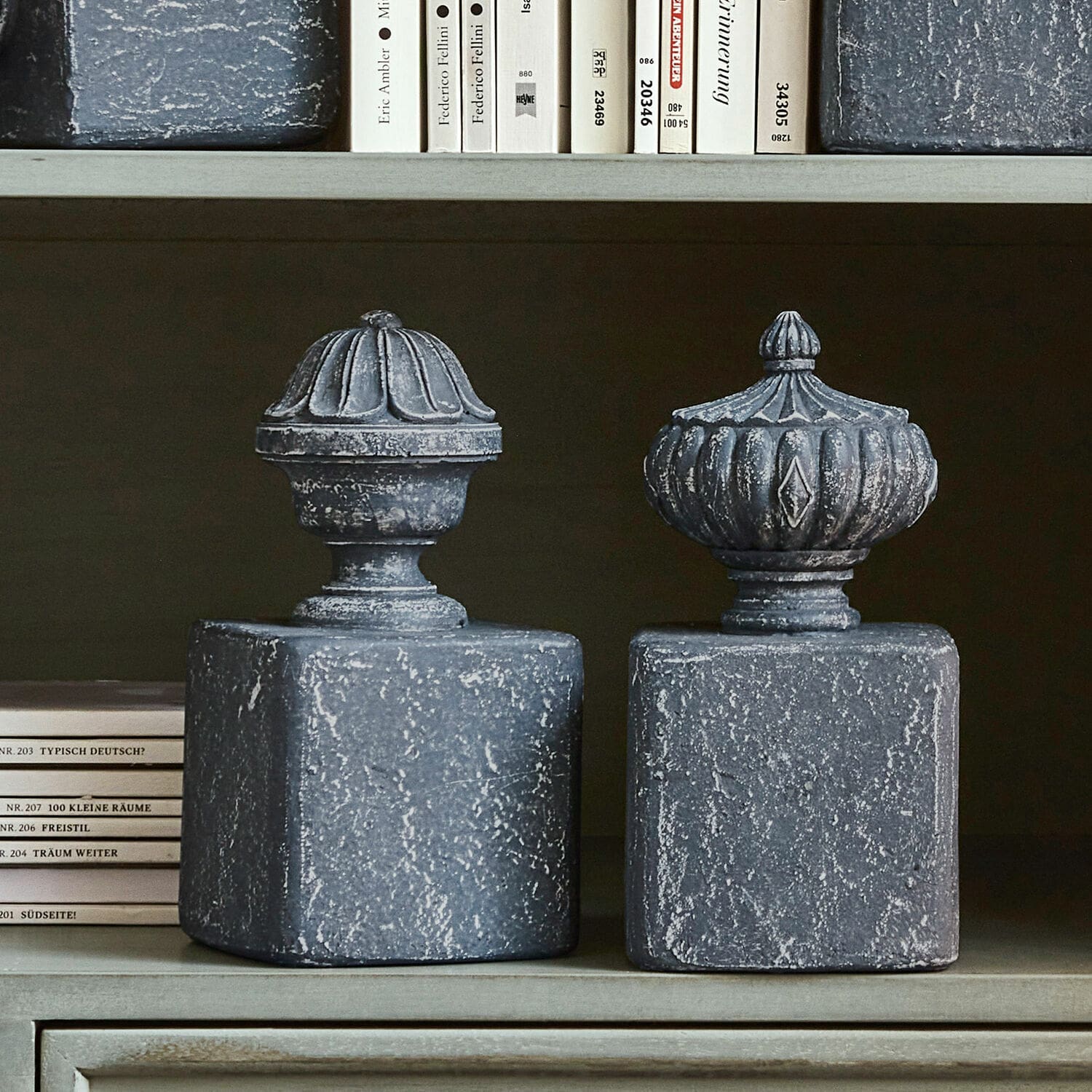 Lot de 4 éléments décoratifs Union