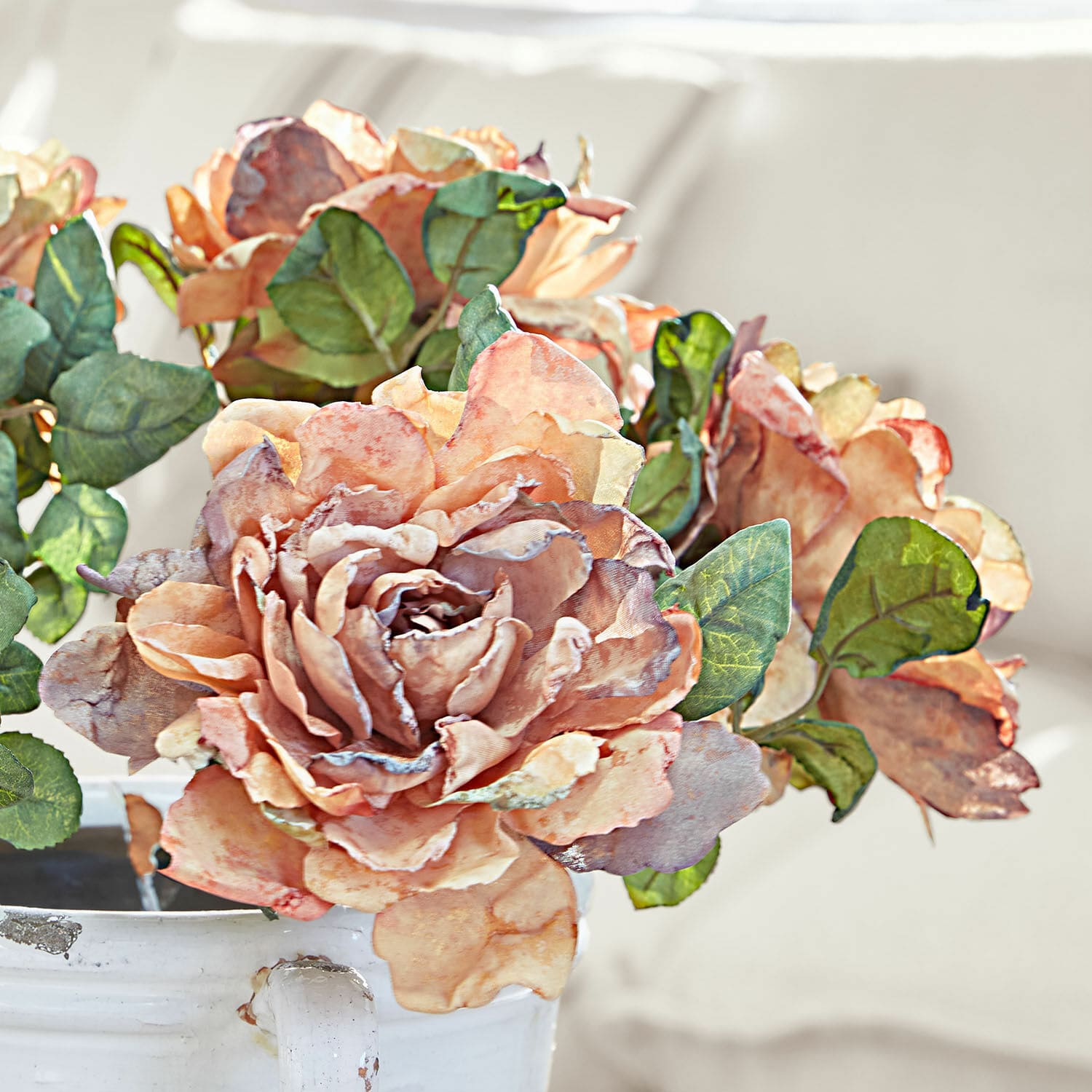 Lot de 6 fleurs décoratives Mervix