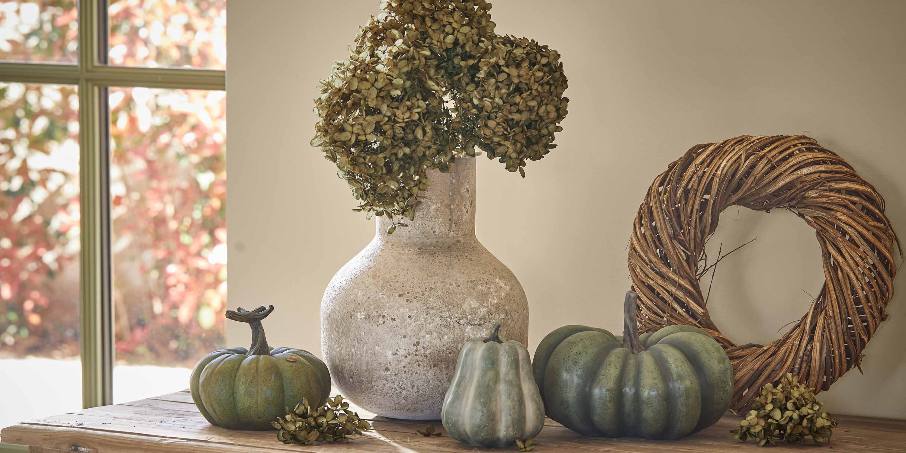 Herfstwarmte in groentinten Herfstwarmte in groentinten