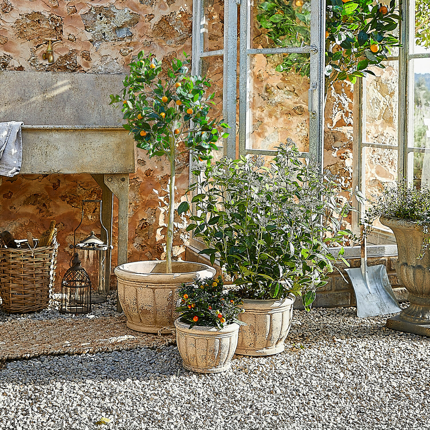 3-delige set bloempotten Jalexin