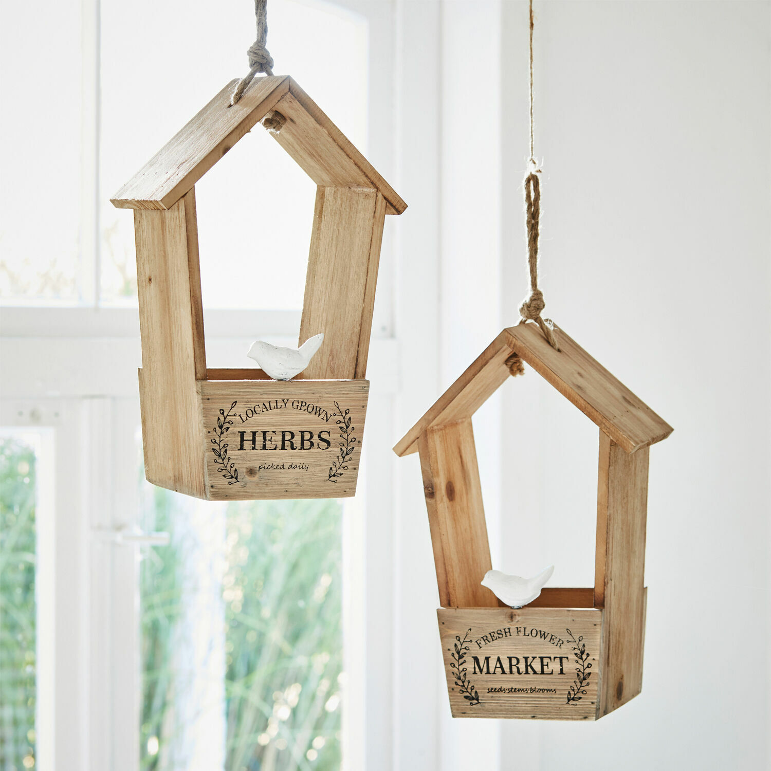 Lot de 2 jardinières Braschaat