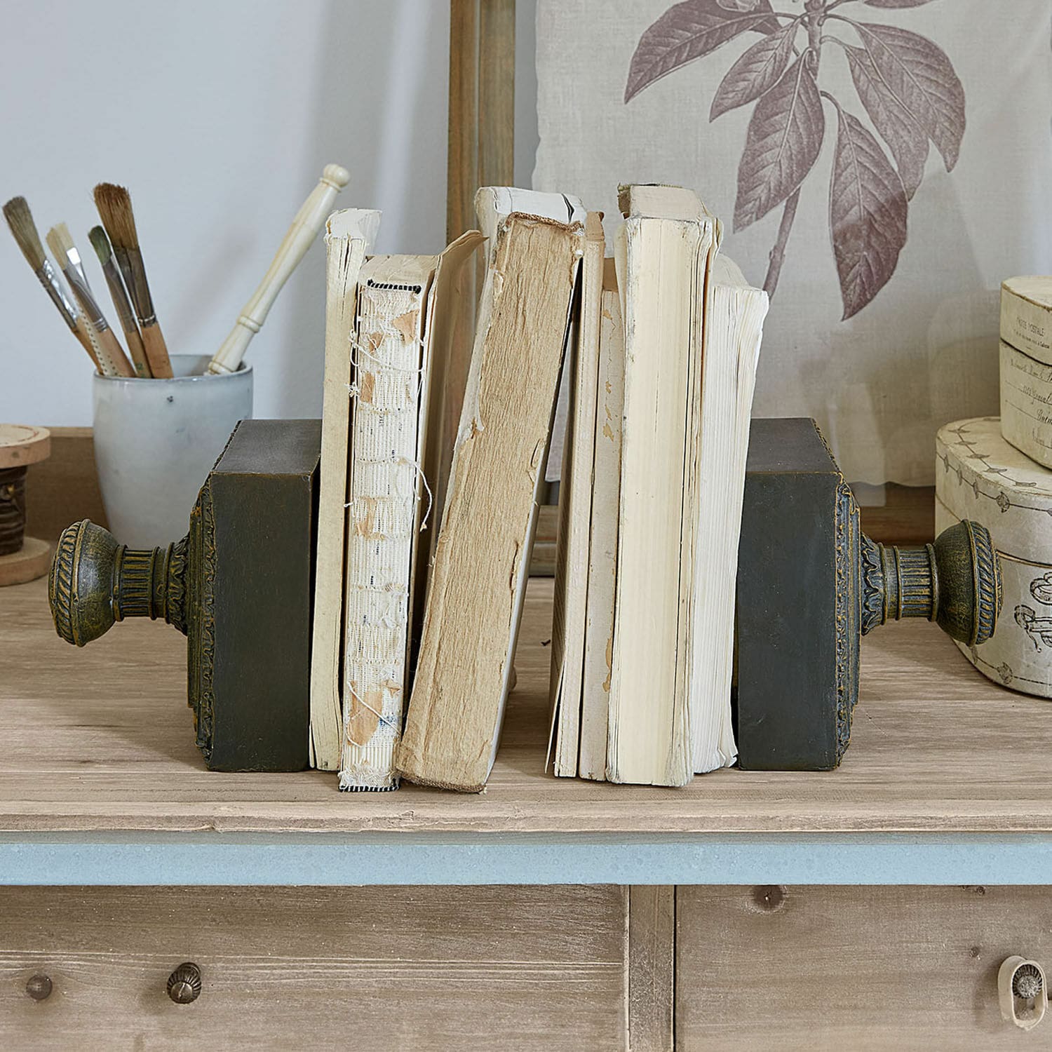 Boekensteun set van 2 Zandrelle